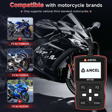 Load image into Gallery viewer, Ancel Mt100 escanner para motocicletas