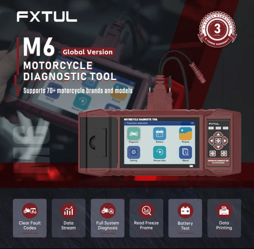 Fxtul M6 escanner para motocicletas