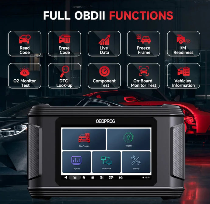 OBDPROG M500 programador de kilometraje y escaner de diagnostico OBD2