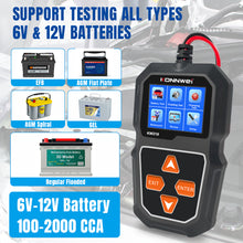 Cargar imagen en el visor de la galería, Tester para Baterias Automotriz,UPS y solares/ modelo 2024