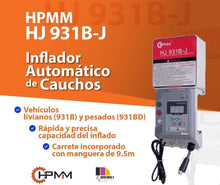 Cargar imagen en el visor de la galería, Inflador de neumáticos de pared Huifeng HJ 931B-J, alta confiabilidad y diseño impermeable, resistente, hermoso y duradero.