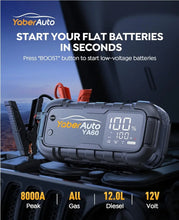 Cargar imagen en el visor de la galería, Arrancador Automotriz 8000 amp