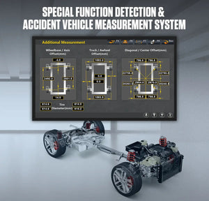 AUTOOL Máquina de alineación de ruedas 3D, sistema de alineación de neumáticos totalmente automático posicionador de ruedas, máquinas de alineación de ruedas para 99% de vehículos