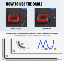 Load image into Gallery viewer, Cámara de inspección para alcantarillas 30 metros cable