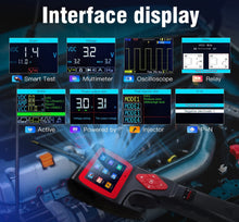 Cargar imagen en el visor de la galería, Sonda de potencia P200, (más reciente 2023) probador de circuito de 9V 30V automotriz con prueba de alimentación de energía, prueba de inyector de combustible, prueba de relé, componentes de activación, medición de voltaje CA/CC [actualización en línea]