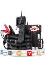 Cargar imagen en el visor de la galería, ANCEL Probador de sonda de circuito de alimentación PB600 con batería, relé, prueba de inyector, probador de circuito eléctrico automotriz de 8-35 V, kit de sonda de circuito de potencia