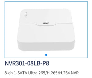 Grabador para camaras de seguridad UNV