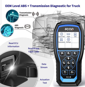 FCAR F507 - Escáner de camión resistente, escáner de diagnóstico de camiones diésel de todos los sistemas, lector de código 2 en 1 para automóviles y diesel, camión escáner para prueba de accionamiento de ABS/transmisión

￼

￼

￼

￼

￼

￼

￼