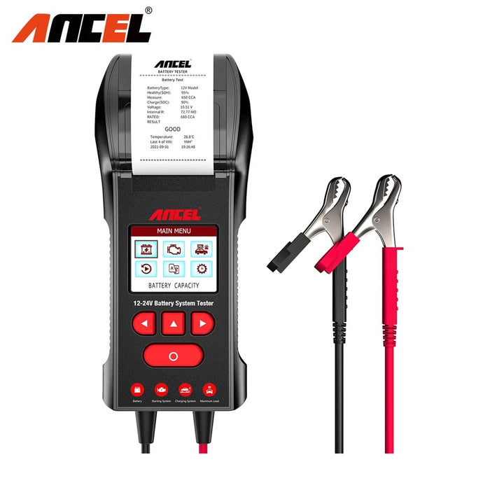 Ancel bst600 tester para baterias automotriz