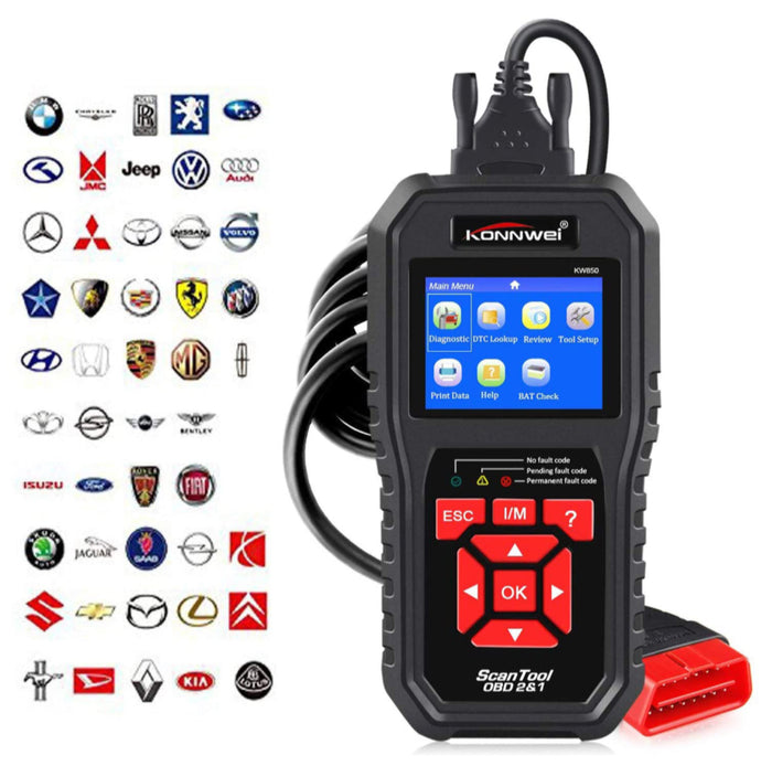 Escaner OBD KW850 Automotriz