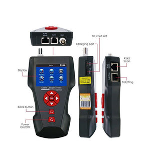 Probador multifuncional cable POE