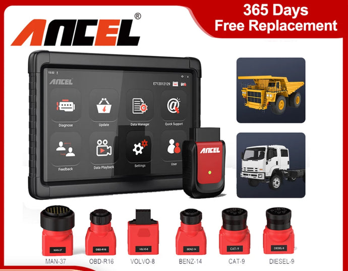 Ancel X6HD escanner para transporte pesado