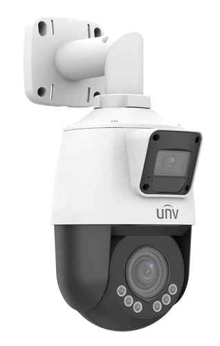 Uniview 2*2MP Lighthunter Cámara PTZ de red de doble lente