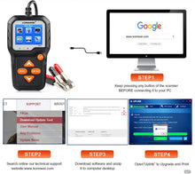 Cargar imagen en el visor de la galería, Tester Baterias Automotriz kw650