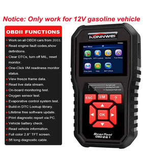 Escaner OBD KW850 Automotriz