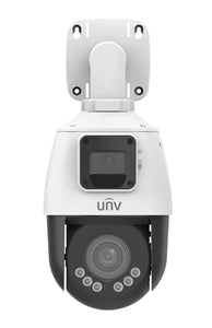 Uniview 2*2MP Lighthunter Cámara PTZ de red de doble lente