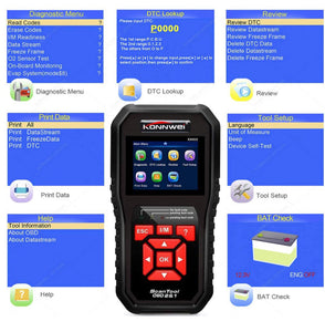 Escaner OBD KW850 Automotriz